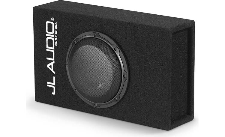 JL AudioÃ‚Â® MicroSub+Ã‚â„¢ W3v3 Amplified Enclosed Car Subwoofer