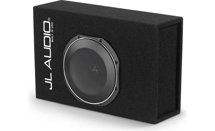 JL AudioÃ‚Â® MicroSub+Ã‚â„¢ TW1 Amplified Enclosed Car Subwoofer