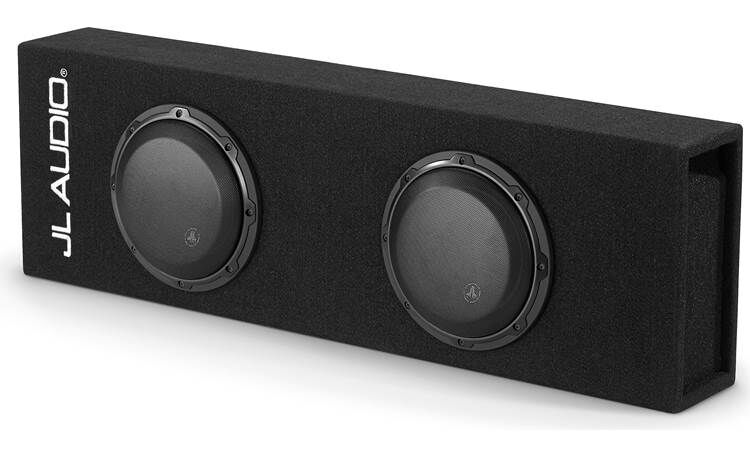 JL AudioÃ‚Â® MicroSub+Ã‚â„¢ W3v3 Amplified Enclosed Car Subwoofer