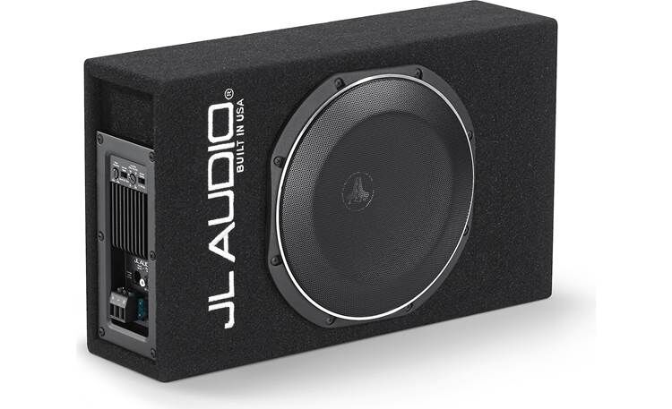 Alternative view of JL AudioÃ‚Â® PowerWedge+Ã‚â„¢ TW1 Amplified Enclosed Car Subwoofer