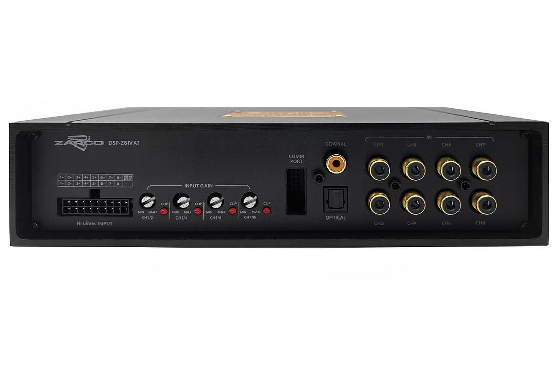 Alternative view of ZAPCO 8 Ch. DSP with Auto Tune