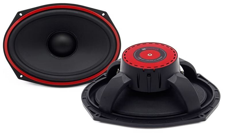 Alternative view of 2-Way Speaker System with 6x9" Woofer and 2.5" Widerange