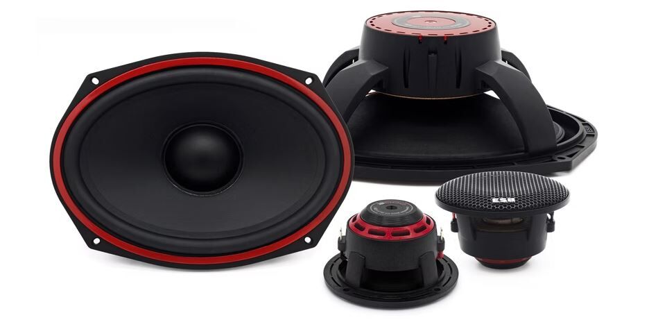 2-Way Speaker System with 6x9" Woofer and 2.5" Widerange