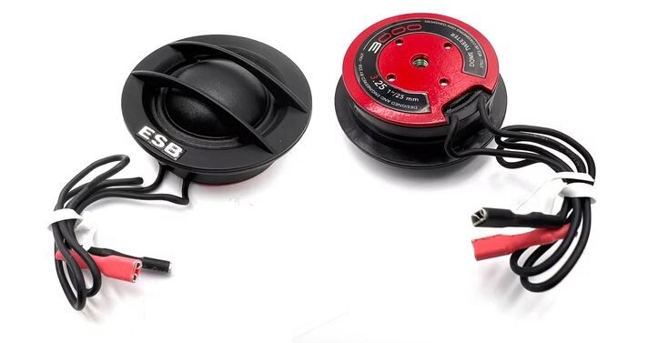 Alternative view of 2-Way Speaker System with 1"/25 mm Tweeter + Cx