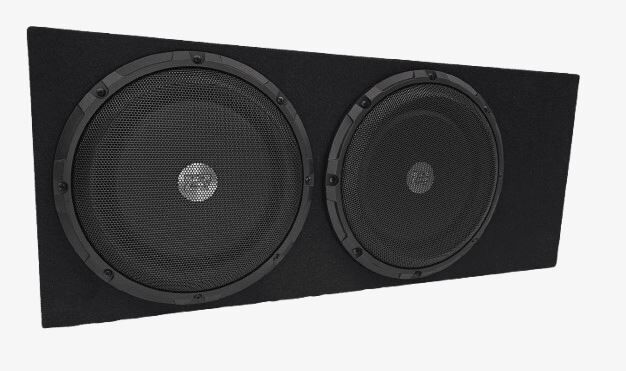 ZEROFLEX FLX-210SE Dual 10Ã¢â‚¬Â Ultra Slimline Subwoofer Enclosure