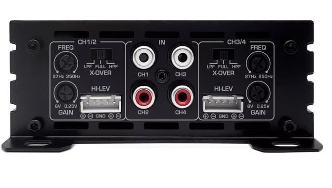 Alternative view of HB 84D 4-Ch. Class D Amplifier