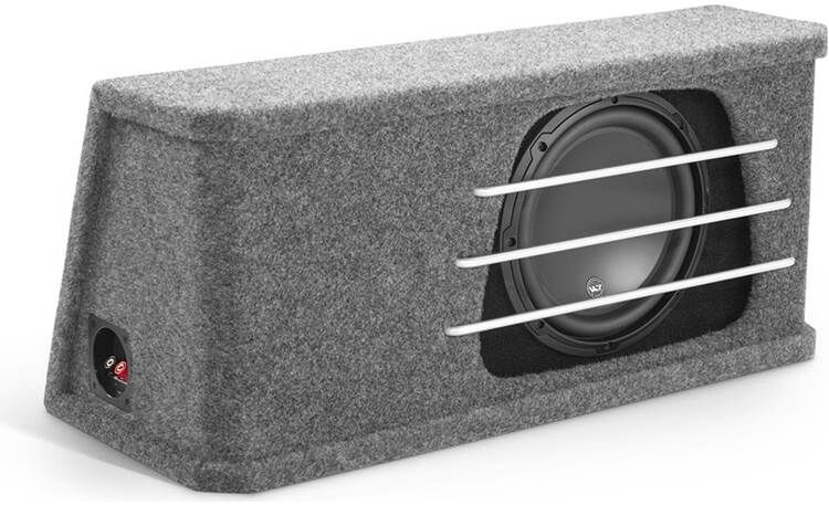 Alternative view of JL AudioÃ‚Â® H.O. WedgeÃ‚â„¢ W3v3 Enclosed Car Subwoofer