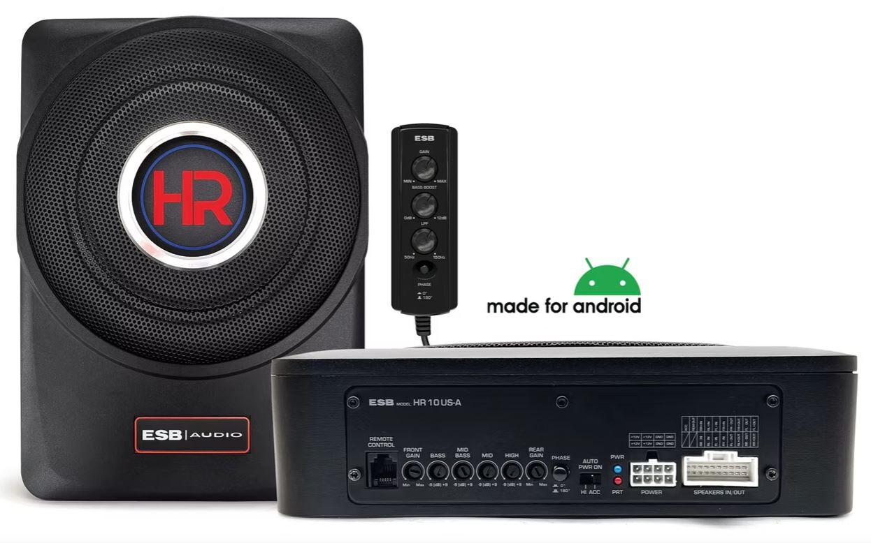 10"/250 mm Active Android Subwoofer