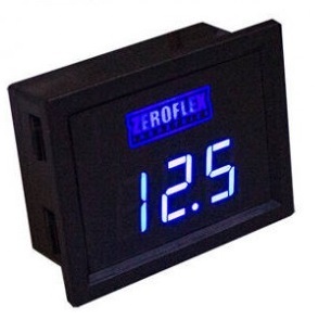 ZEROFLEX INT-VOLT12 Universal Illuminated Voltage Gauge