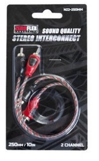 ZEROFLEX Stereo RCA 250MM Cable