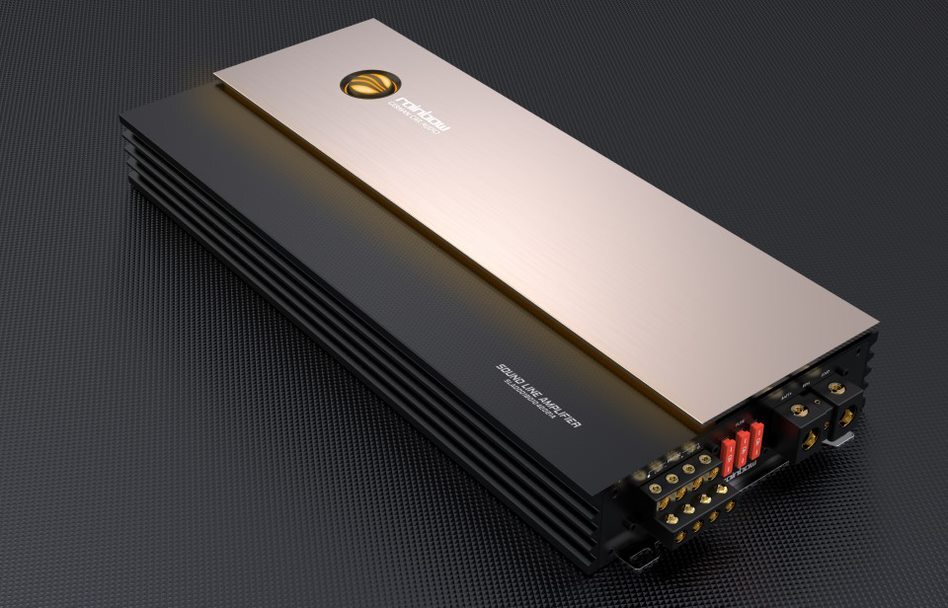 Alternative view of RAINBOW 4 Channel class AB amplifier and distortion auto-detection
