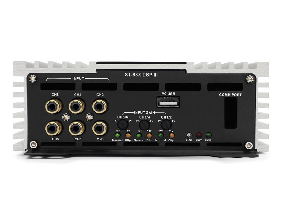 Alternative view of ZAPCO 4 Ch. Class AB Amplifier with DSP