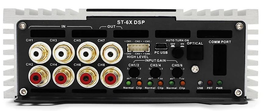 Alternative view of 6-Ch. Class AB Amplifier with DSP