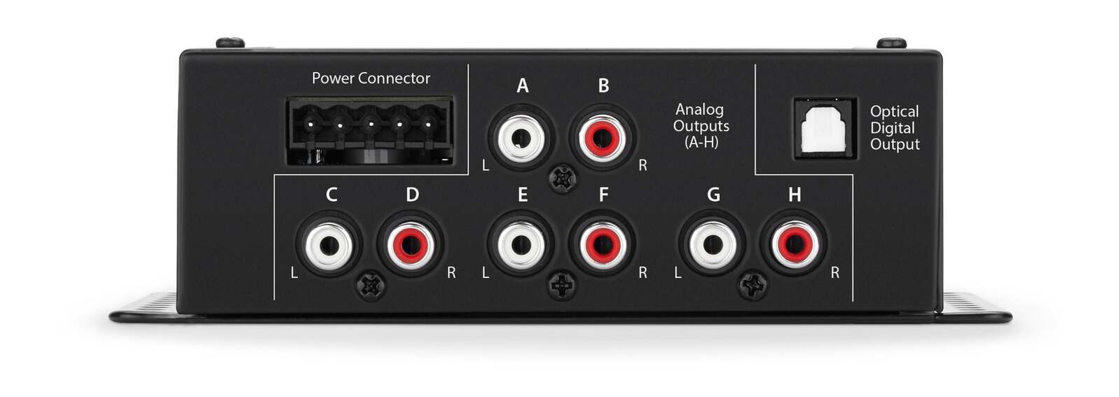 Alternative view of System Tuning DSP controlled by TÃƒÂ¼N software, 8-ch. Analog & Digital Inputs / 8-ch. Analog Outputs