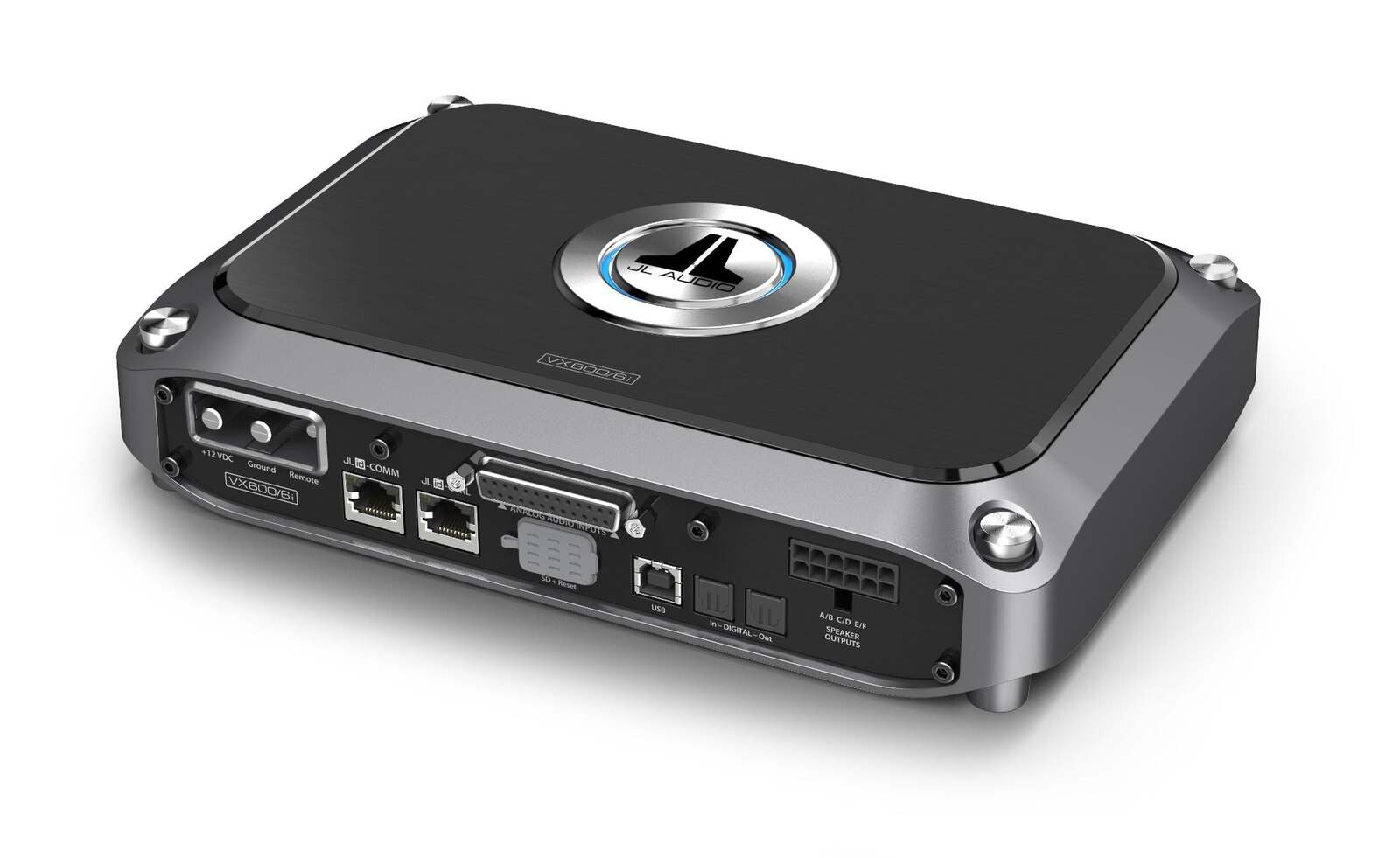 6 Ch. Class D Full-Range Amplifier with Integrated DSP, 600 W