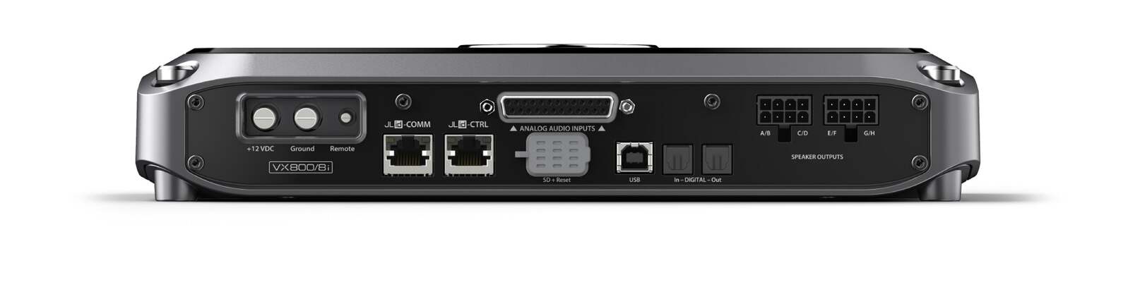 Alternative view of 8 Ch. Class D Full-Range Amplifier with Integrated DSP, 800 W