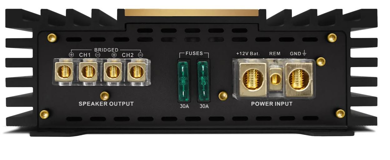 Alternative view of 4-Ch. Class AB Audiophile Amplifier