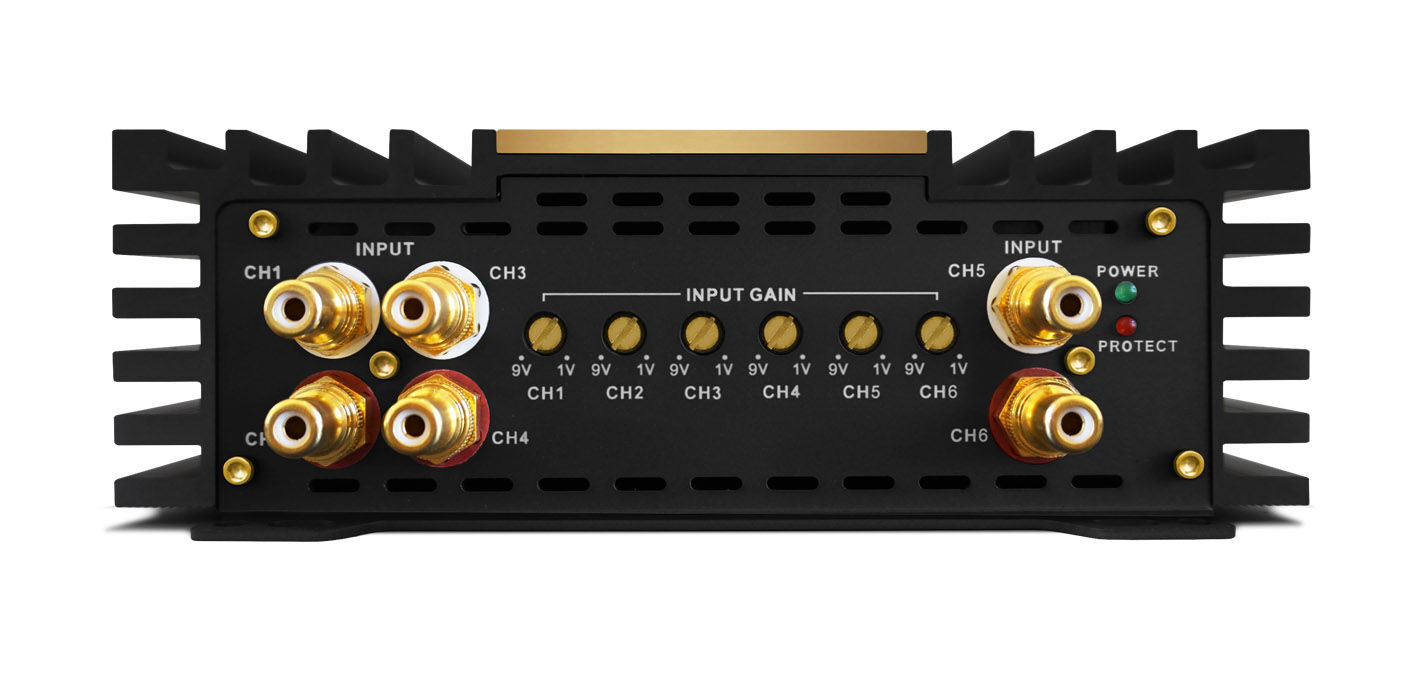 Alternative view of ZAPCO 6 Ch. Class AB Audiophile Amplifier