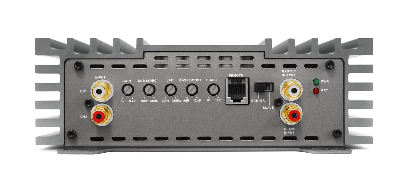 Alternative view of Competition 2000 mono amp